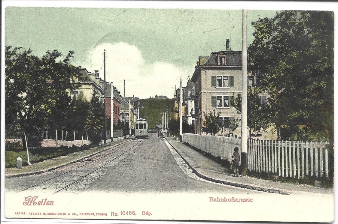 Cartoline postali: AK Meilen ZH Tram – Usato da Appenzell venduto da mai25