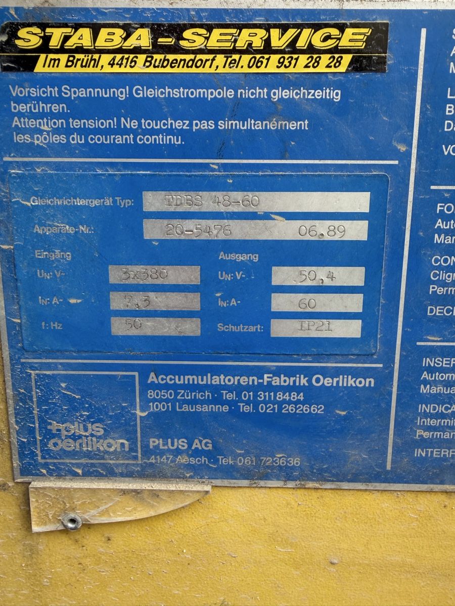 Componenti elettronici: Gleichrichtergerät Oerlikon  – Usato da Niederbipp venduto da baggerch 1