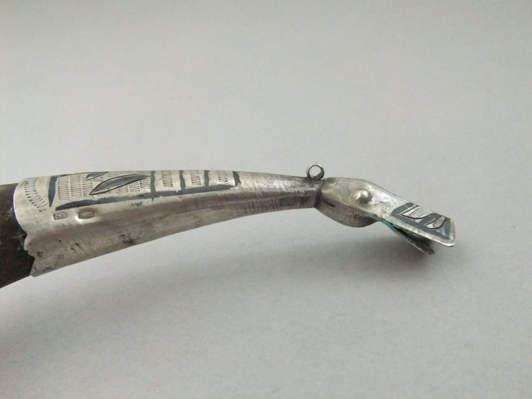 Gläser: Trinkhorn Russland / 875 Silber – Gebraucht aus Esslingen von eintagammeer 3
