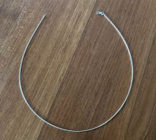Collier Argent 925 omega 1,1 mm, 41 cm / Halskette Silber