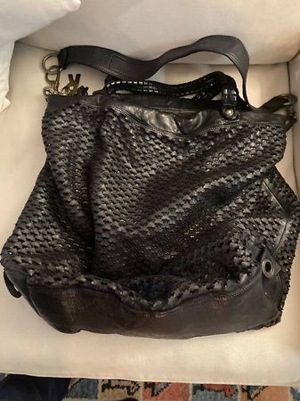 Borsa pelle nera