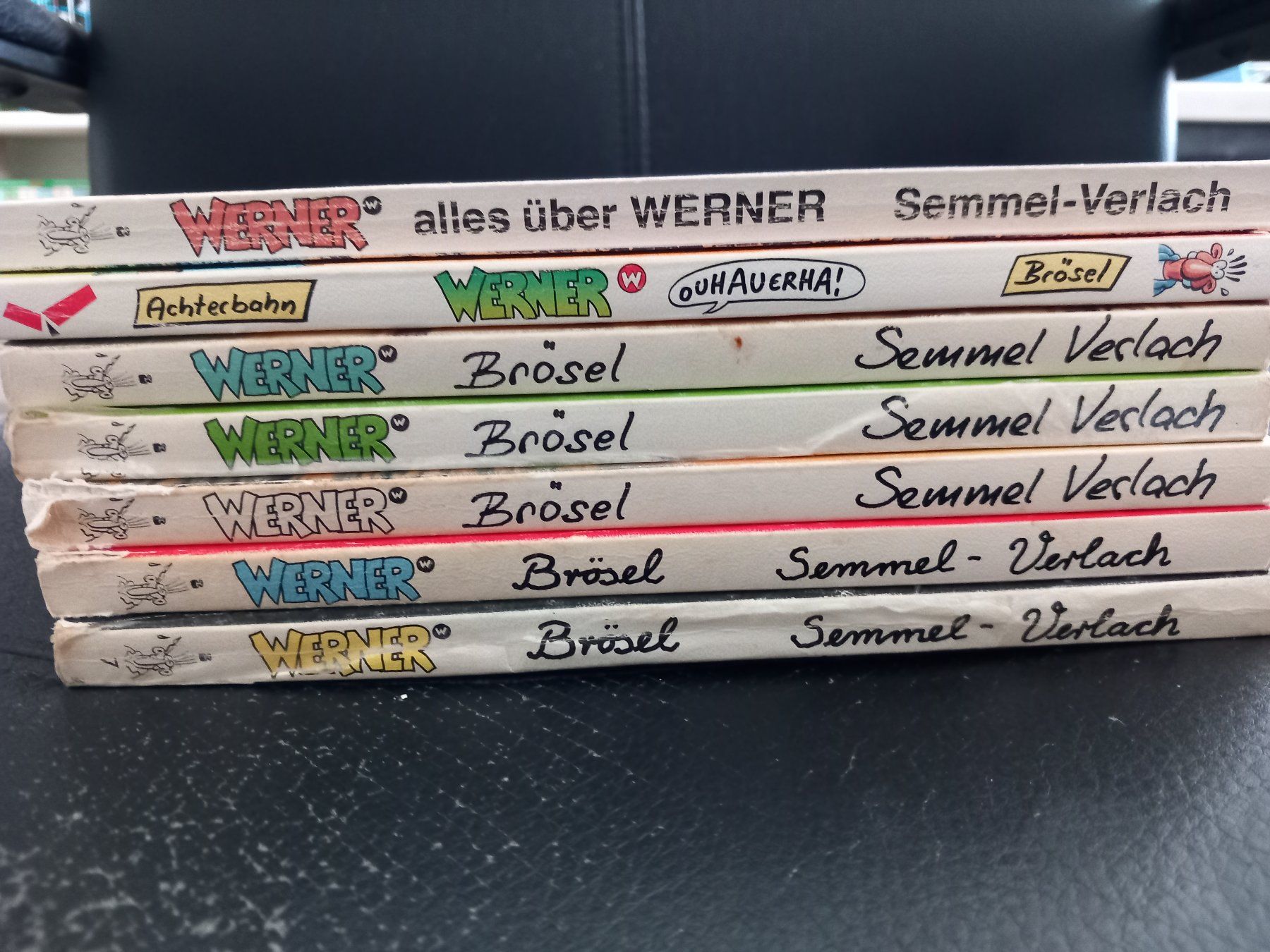 Fumetti: 6 Werner Comics + 1x alles über Werner – Usato da Lindau venduto da san_kg2j 1