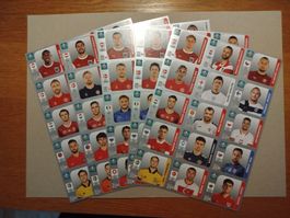 Panini EM 2020 5 Stickerbogen - selten