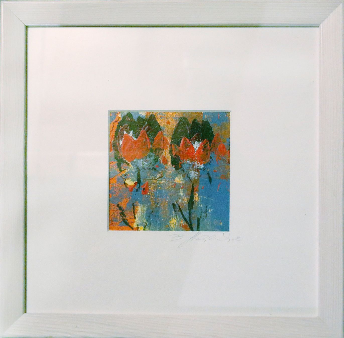 Dipinti: Bild Tulpen 34x34 cm – Usato da Allschwil venduto da yogatobi88