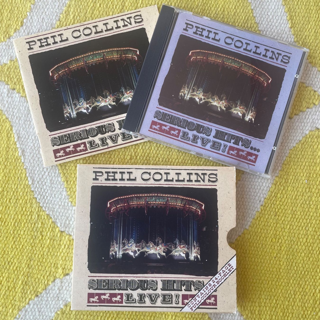 CD: PHIL COLLINS GENESIS-SERIOUS HITS LIVE MIT BÜCHLEIN – Usato da Rorschacherberg venduto da CD-Roli