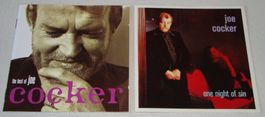 2CD's - Joe Cocker [Capitol] One Night of Sin & Best of