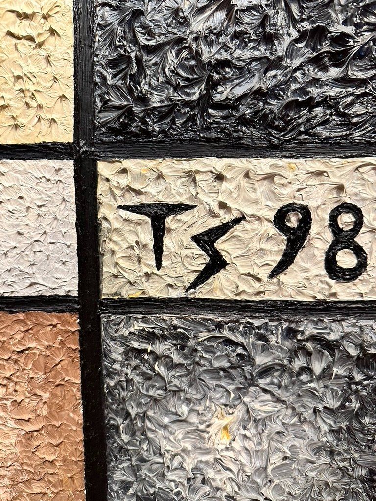 Gemälde: Braune Dächer (Grosses Ölgemälde) Nr. 65 – Gebraucht aus Unterlunkhofen von Chrono69 3