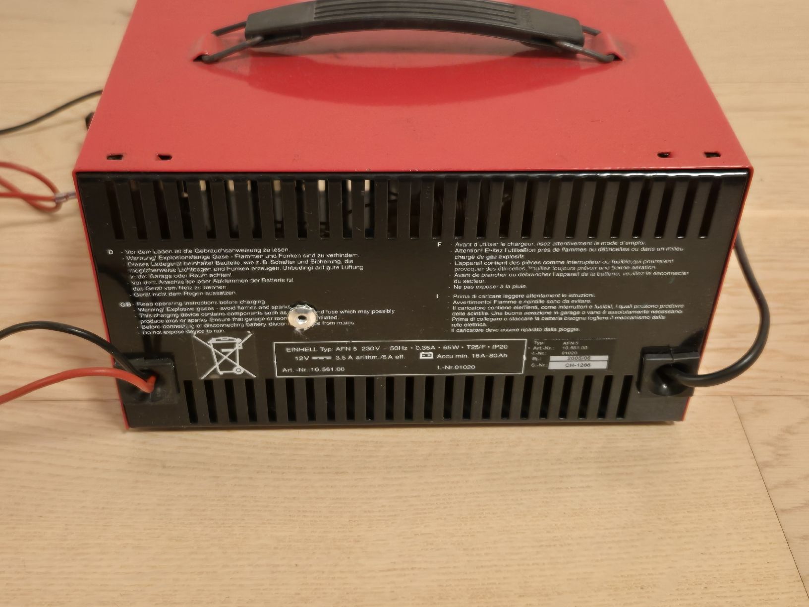 Einhell Caricabatterie: Einhell Batteriemaster AFN 5 - Top Zustand – Usato da Zürich venduto da Corrosion 2