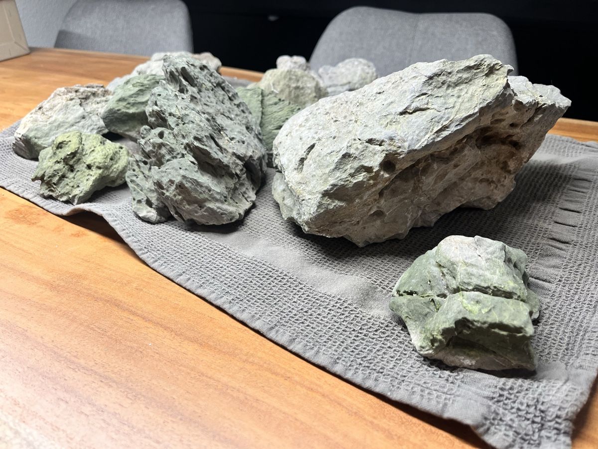 Minerali & Pietre curative: Aquarium Steine Set – Usato da Wauwil venduto da tna 5