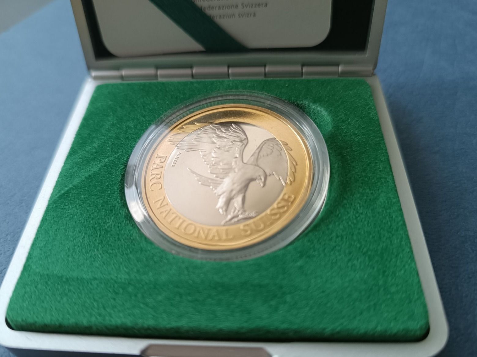 Tutti le monete: 10 Franken Münze Adler 2008 PP – Nuovo e nell'imballaggio originale da St. Margrethen SG venduto da alfapeugeot10