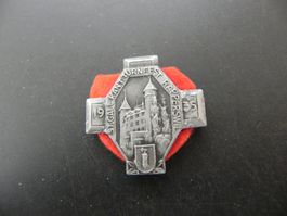 Altes Turnkreuz Turnfest Rapperswil 1935 Schloss
