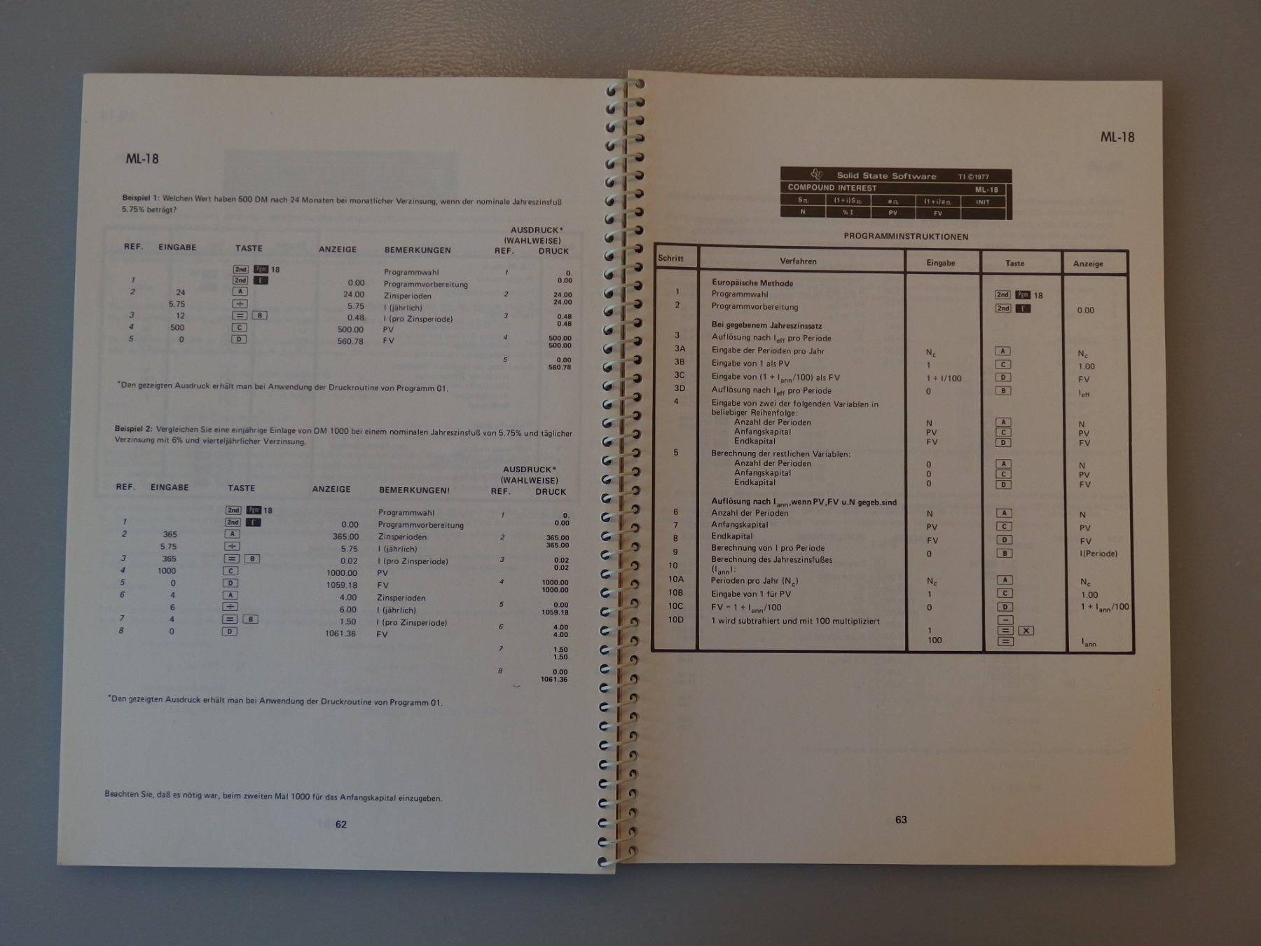 Texas Instruments Taschenrechner: Original-Dokumentation Texas Instruments TI-58 / TI-59 – Gebraucht aus Gwatt (Thun) von Nocturnal_99 8