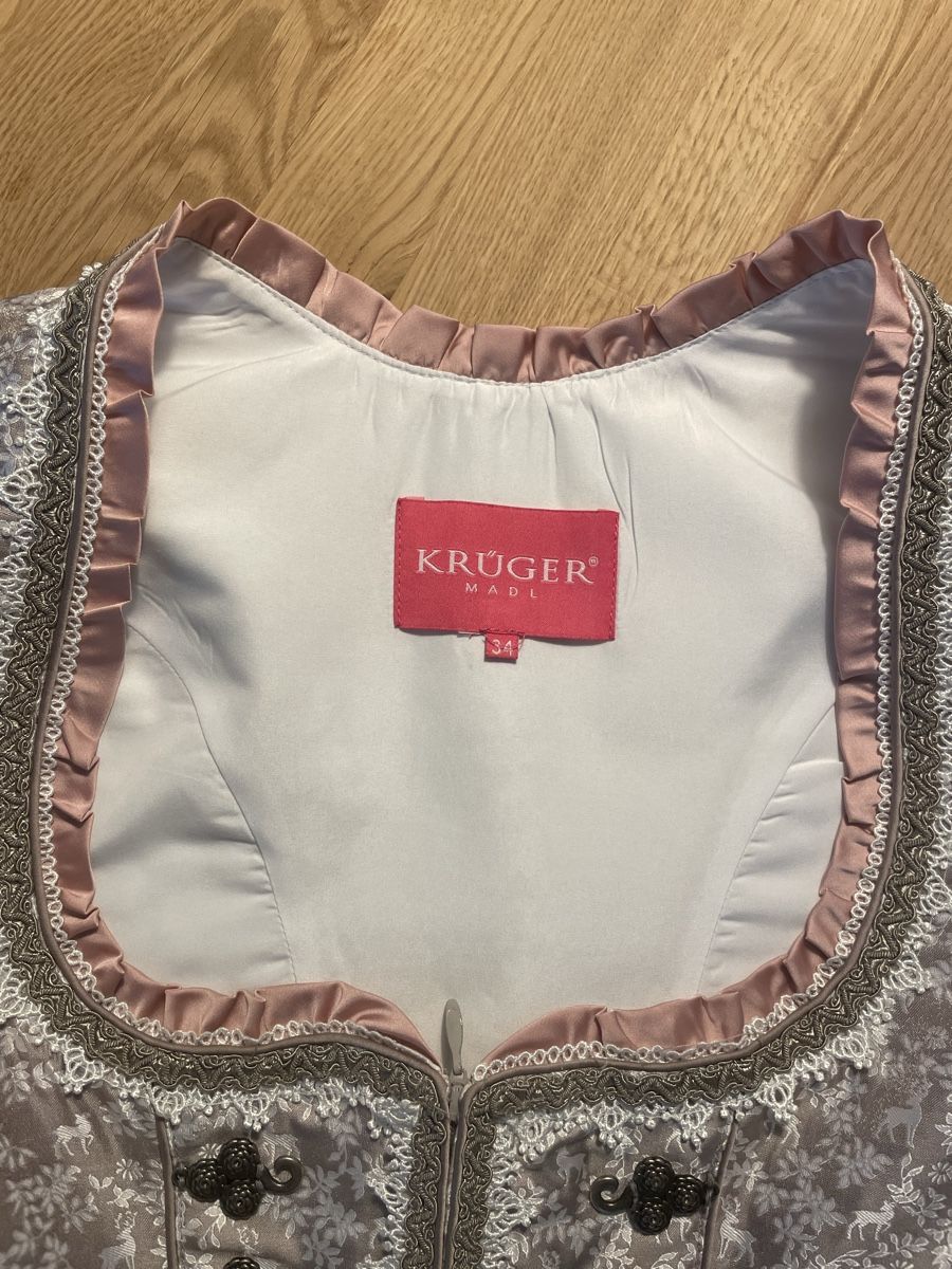 Krüger Vestiti: Krüger Madl Dirndl Gr. 34 – Usato da Wettingen venduto da web_cqg9 4