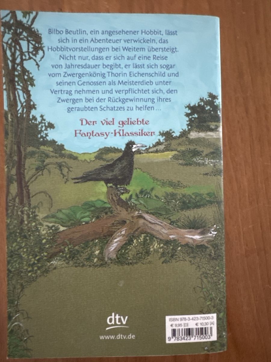 Libri: J.R.R. Tolkien Der kleine Hobbit – Usato da Hagendorn venduto da KALU27 1