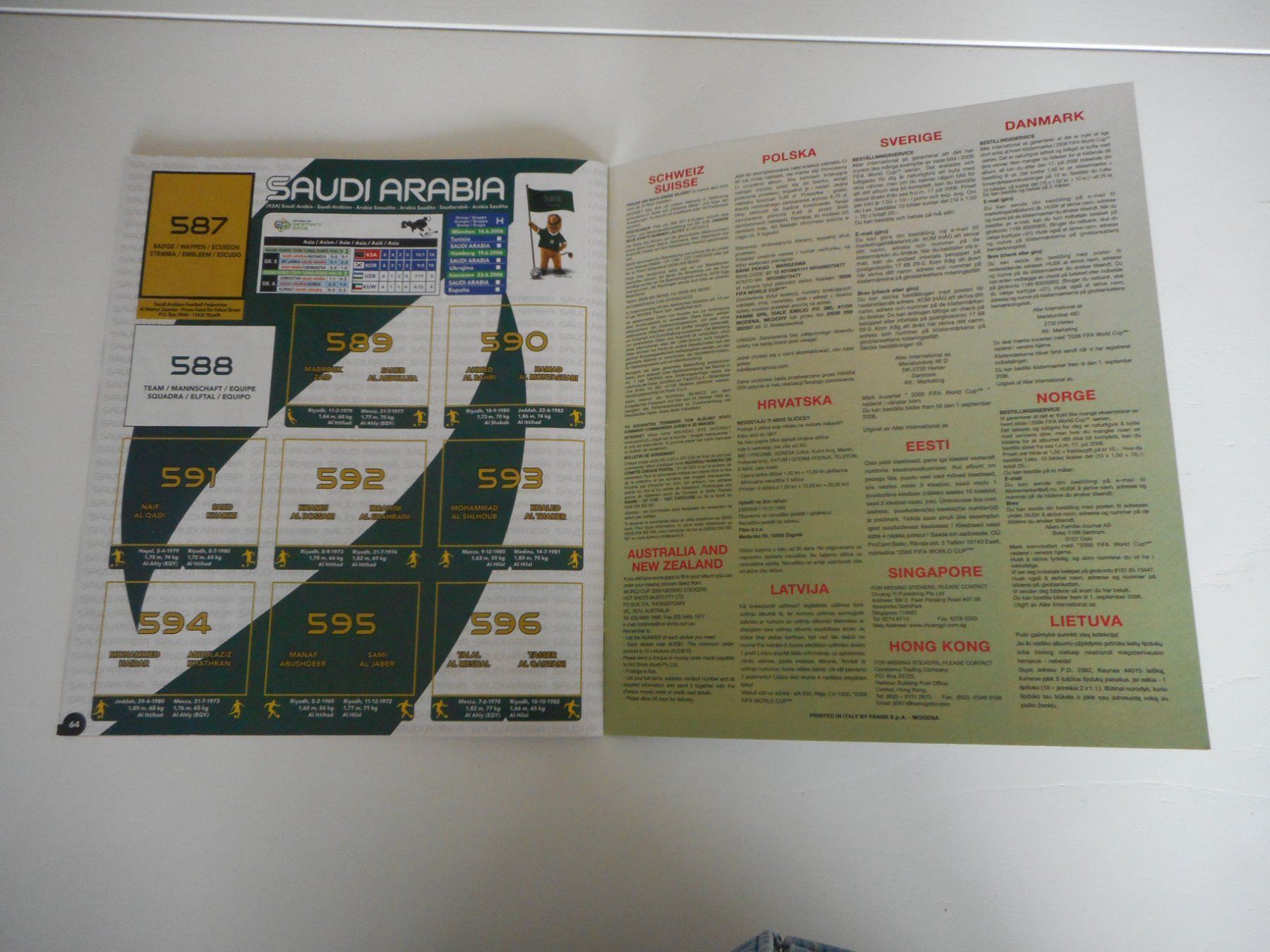 Panini Alben: Panini Album Germany 2006 leer/empty ohne Sticker – Neu (gemäss Beschreibung) aus Cham von Paniniworld 5