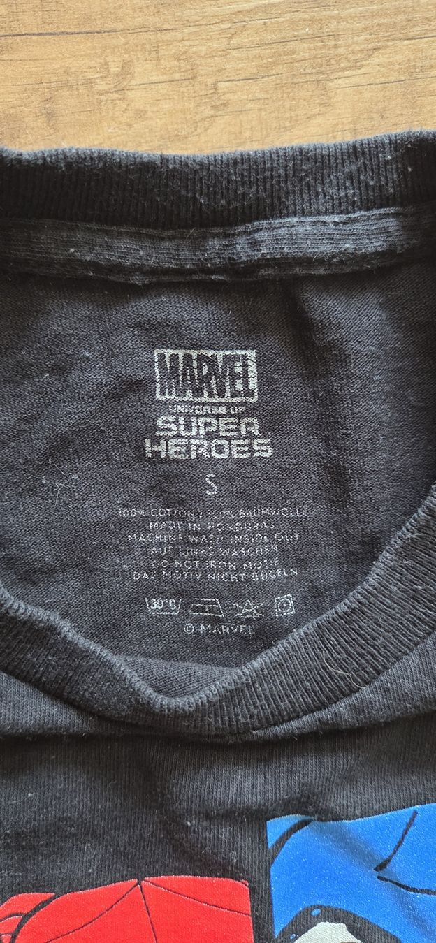 T-shirt: Marvel Superhelden T-Shirt Comic-Print, Grösse S, – Usato da Kaltbrunn venduto da BarbaraR 1