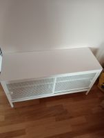 Sideboard weiss Metall