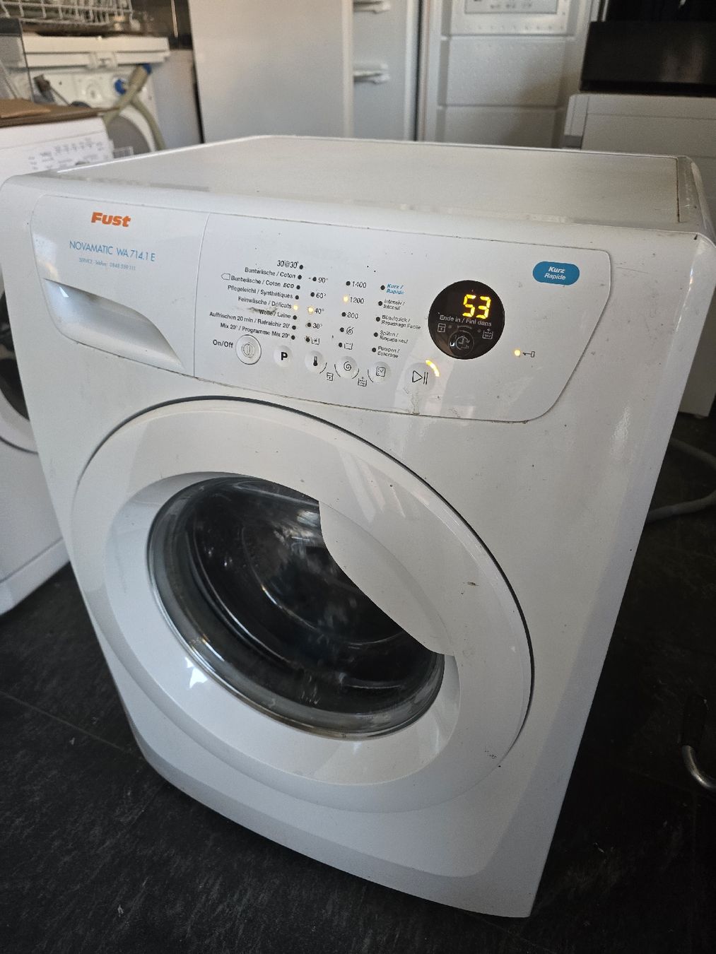 Novamatic Lavatrici: NOVAMATIC WA 714.1E.8Kg – Usato da Oberburg venduto da B-2 3