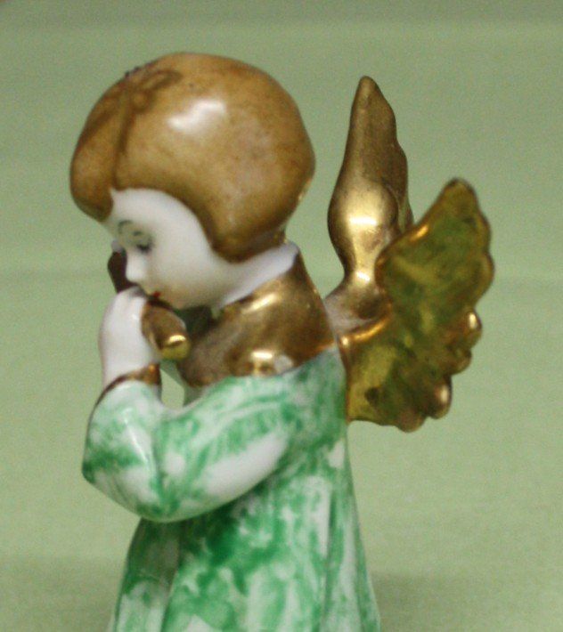 Statuette: Engel mit Querflöte – Usato da Flüelen venduto da Alt-und-Neu 3