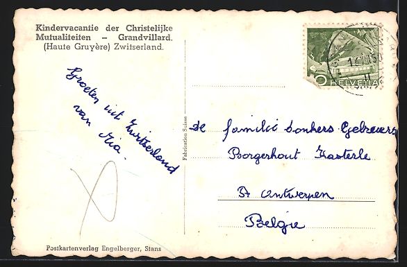 Cartoline postali: AK Camp de Grandvillard, Ortspartie – Usato da Berlin venduto da bartko-reher 1