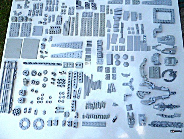 Lego Kit di costruzioni: 1 Set Lego - Ersatzteile div. grau – Usato da Effretikon venduto da Heimstudio