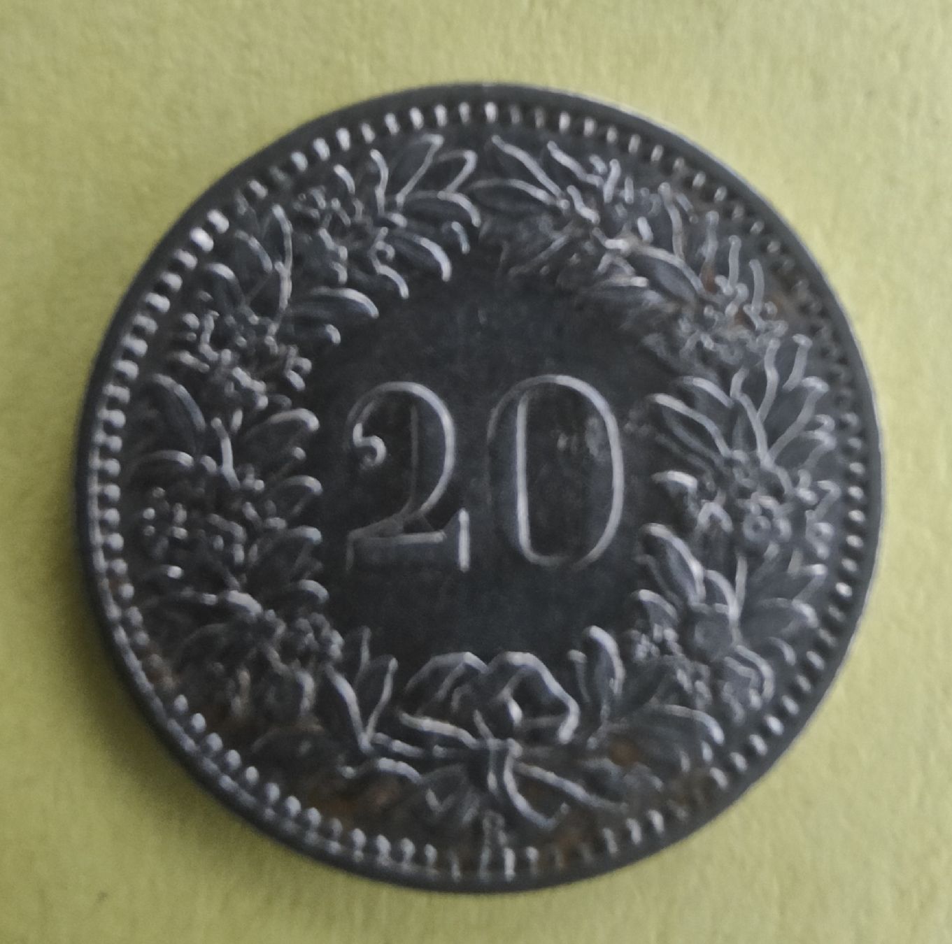 Tutti le monete: 20 Rappen 1913 – Usato da chur venduto da Hmars 1