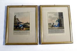 2x REINHARDT, Costumes Suisses - PAYSANNE DU MORAT, Freiburg