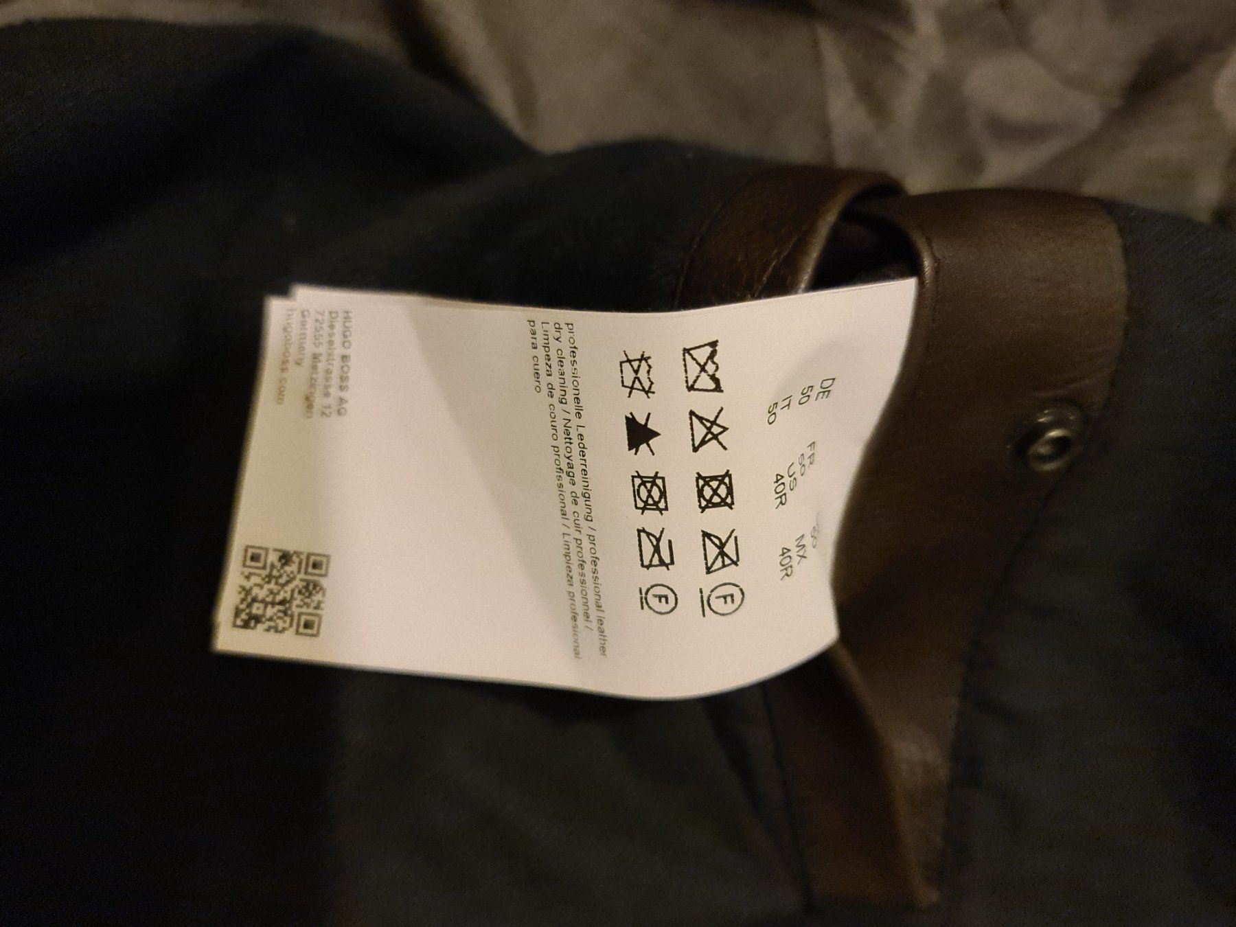 Hugo Boss Giacche: HUGO BOSS Lederjacke Gr. 50 – Usato da Küsnacht ZH venduto da Floripa1 5