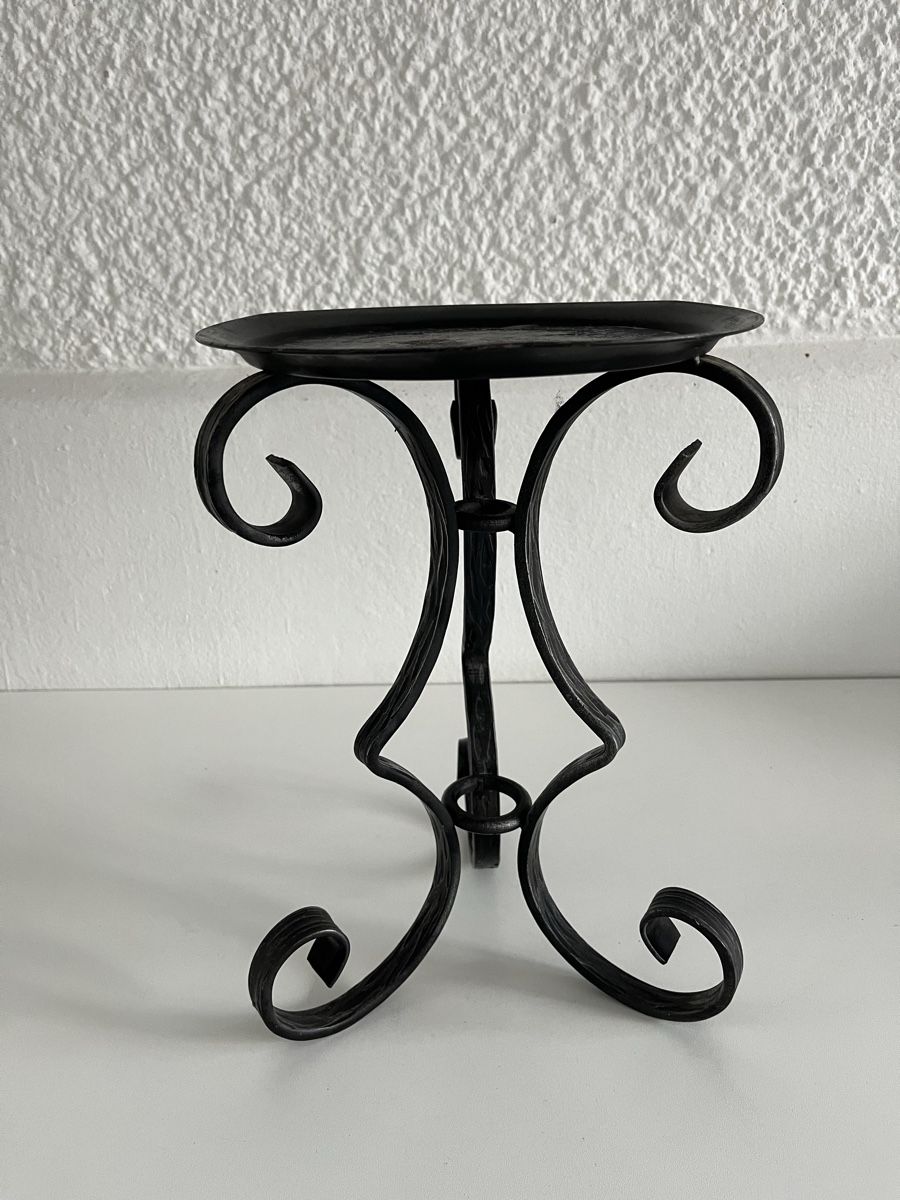 Sonstiges für Haushalt & Wohnen: Blumentopf-Ständer / Untersetzer aus Schmiedeeisen – Gebraucht aus Wetzikon ZH von seli03