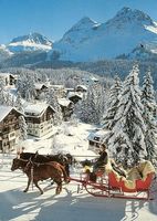 AROSA Alteinstrasse - Pferde-Schlitten