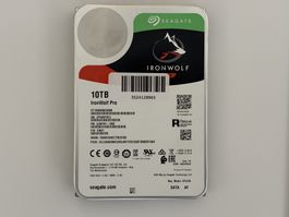Seagate IronWolf Pro 10TB – NAS-Festplatte 7200 rpm