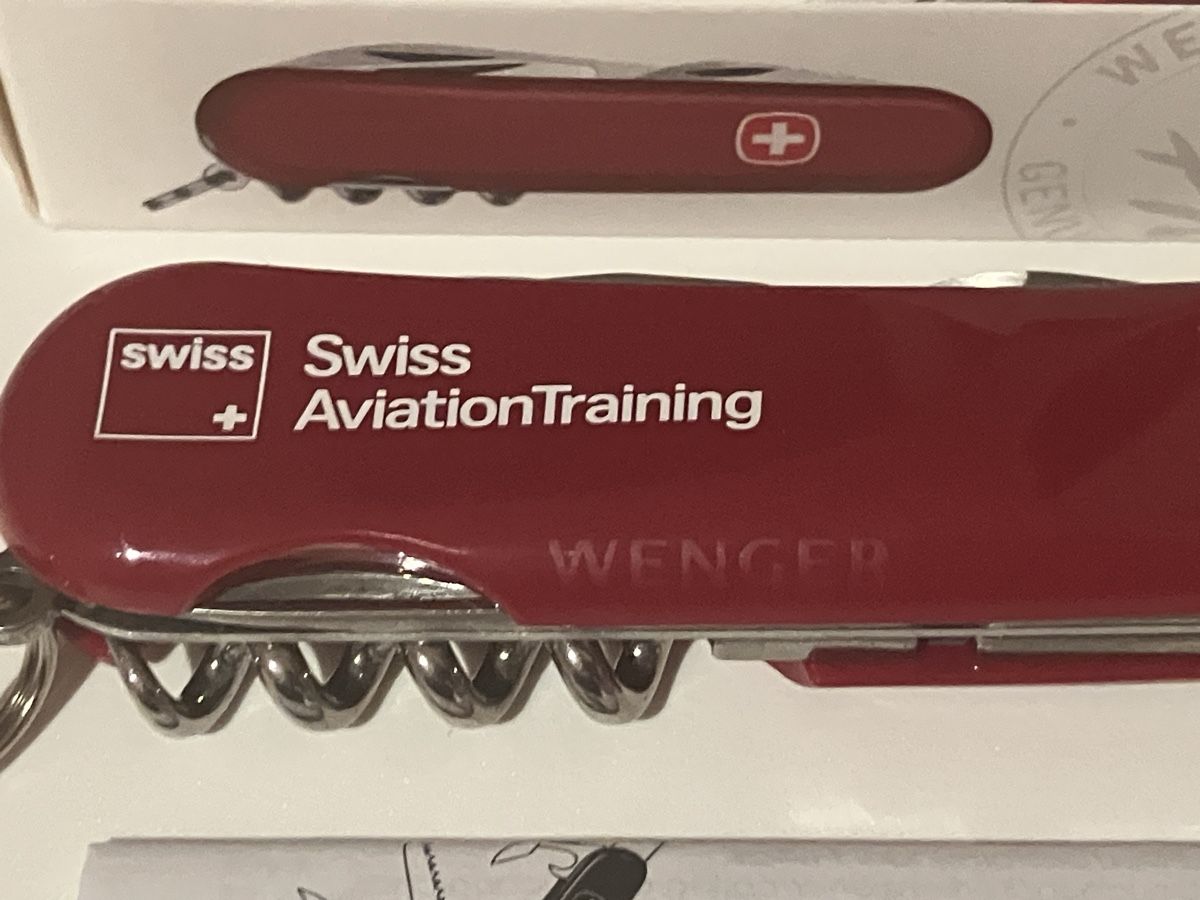 Wenger Coltelli tascabile: Wenger Taschenmesser Swiss Aviation Training – Nuovo (secondo la descrizione) da Zürich venduto da Classic_Collection_Zurich 1