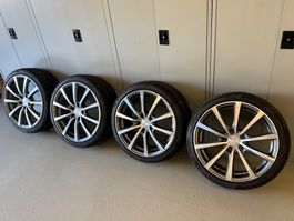Alufelgen Brock 19 Zoll 245/35 R19 gebraucht guter Zustand
