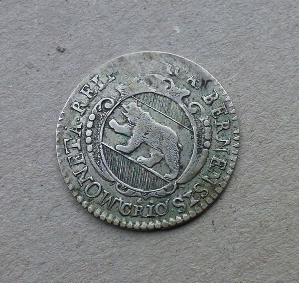 Alle Münzen: Bern ++ 10 Kreuzer 1679 – Gebraucht aus Walkringen von Casablanca777