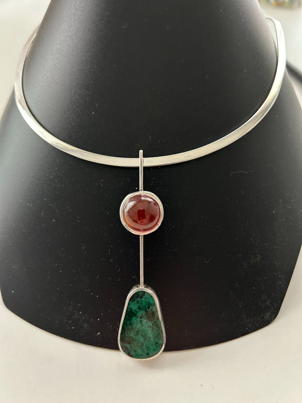 Catenine: Collier, Halsreif in 925 Silber, echte Steine – Nuovo (secondo la descrizione) da Ettingen venduto da sagada81 2