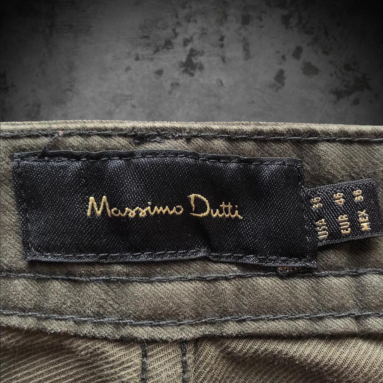 Massimo Dutti Pantaloni: Pants Massimo Dutti Slim Fit Kaki Men 36 – Usato da Genève venduto da ang_7j7j 4