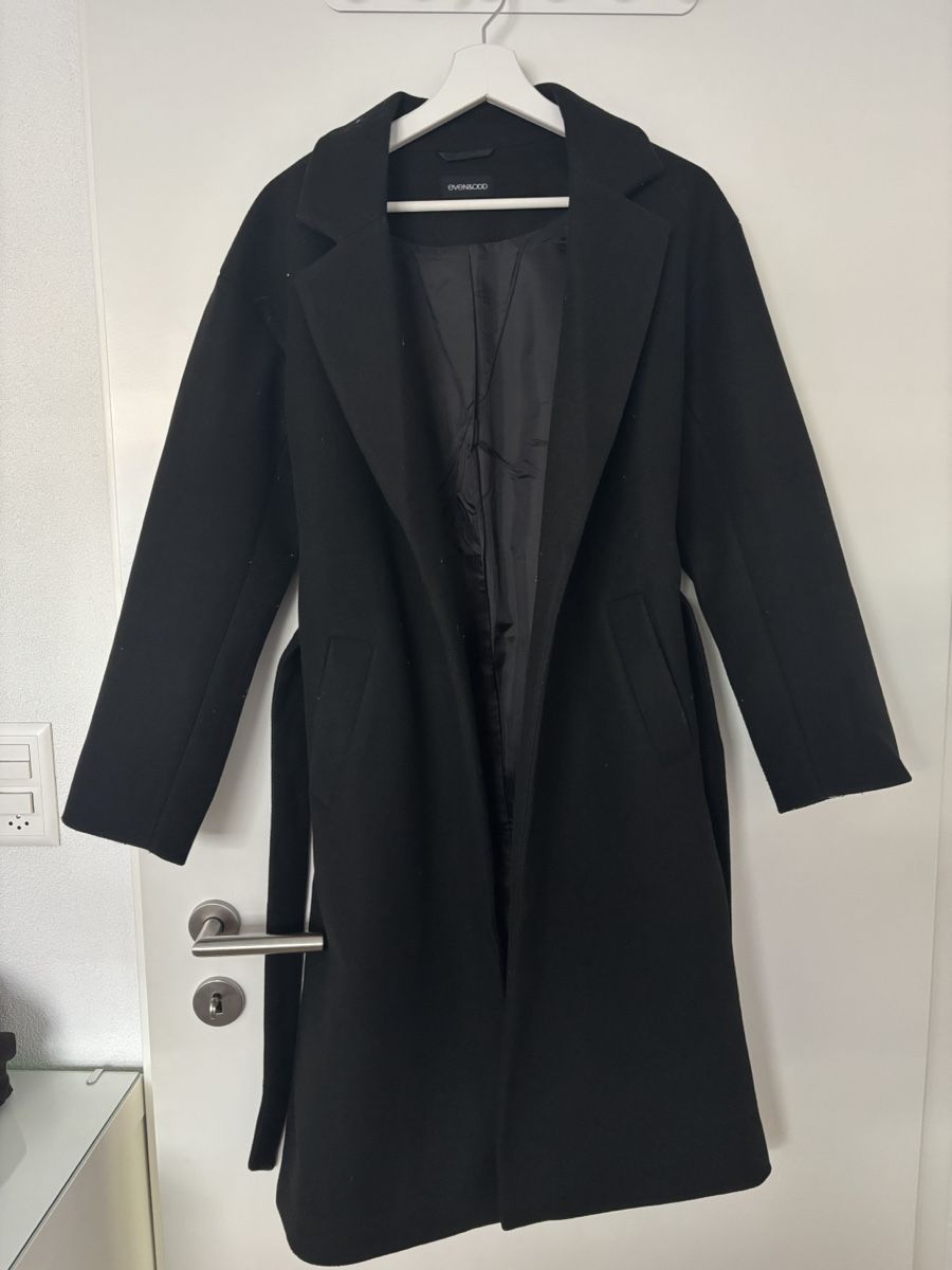 Cappotti: Elegante Mantel, Schwarz, Grösse S – Usato da Düdingen venduto da chi_5ck7