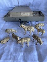 Figuren Set Schafe mit Hund Swiss Made in Originalbox
