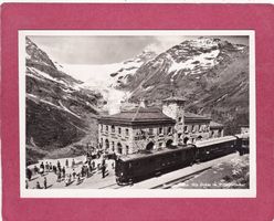 Bernina Bahn Alp Grüm u Palügletscher