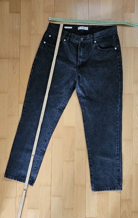 Pull&Bear Jeans Regular Fit schwarz Grösse 40