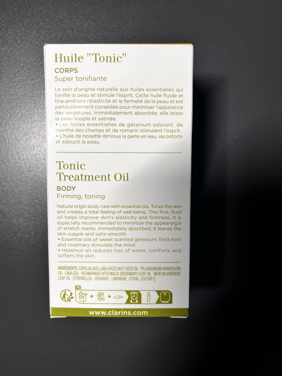 Clarins Sonstige Körperpflege: Clarins Aroma huile tonic corps 100ml – Neu und originalverpackt aus Romont FR von cat_j6ww 3