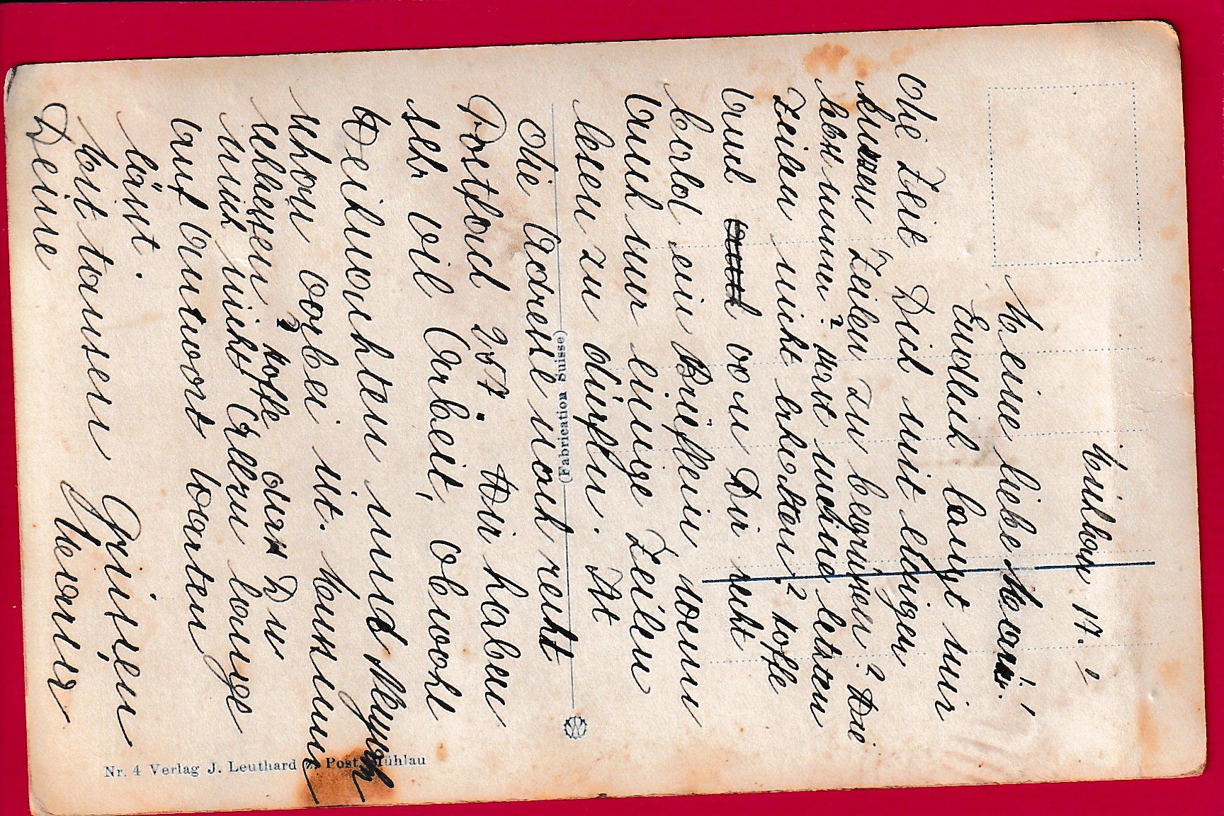 Cartoline postali: AK MÜHLAU – Usato da Grüningen venduto da Kartensammler 1