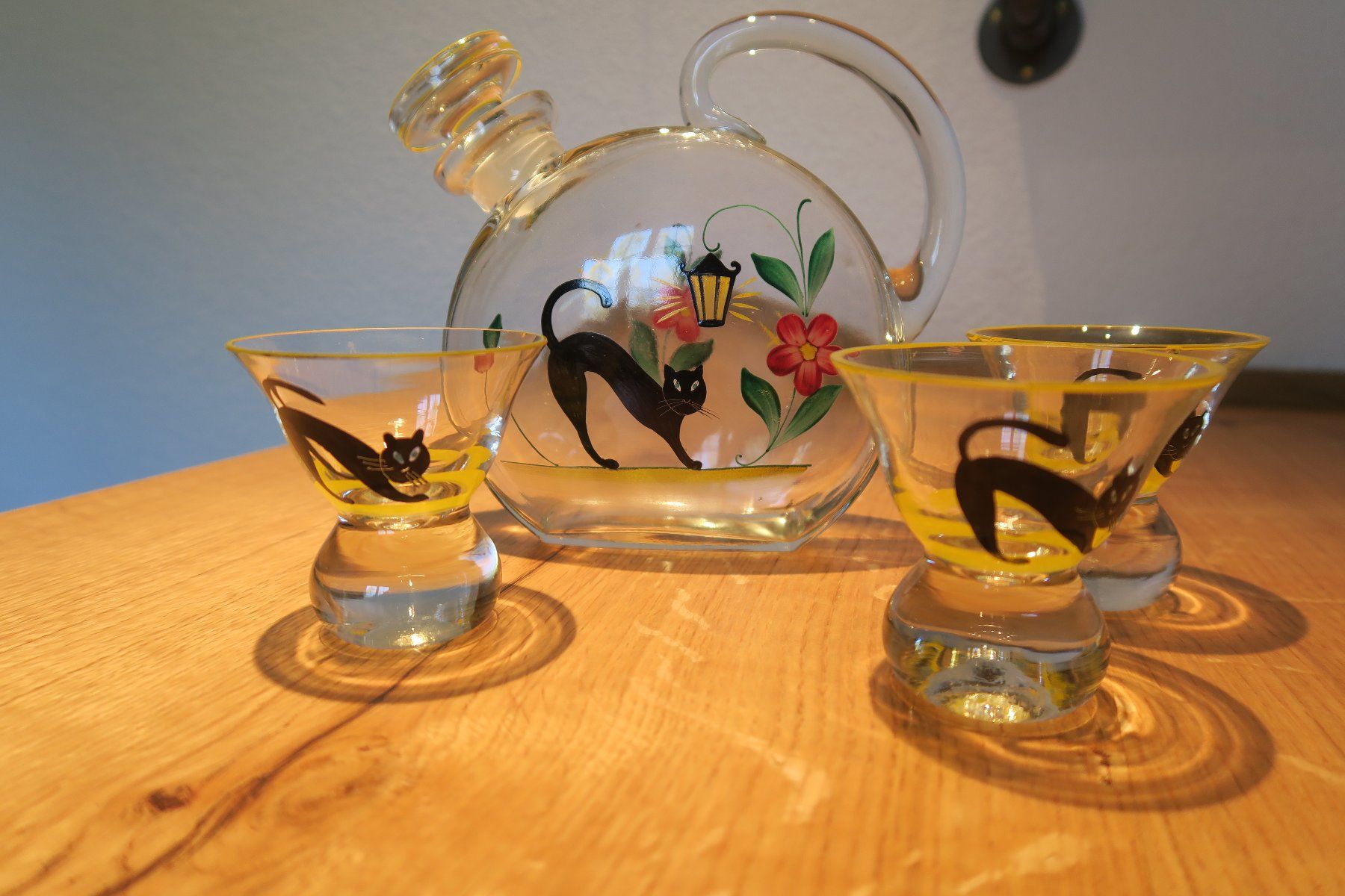 Caraffe: Antikes Liqueur Set – Usato da Bubendorf venduto da Ice99