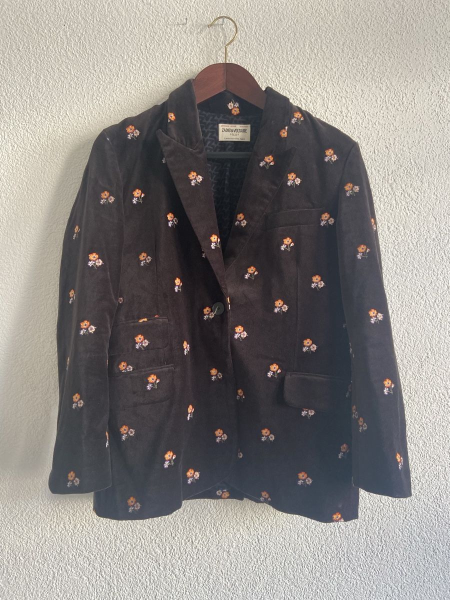 Zadig & Voltaire Jacken: Zadig & Voltaire Samt Blazer Größe M – Neu (gemäss Beschreibung) aus Basel von joh_h96n 4