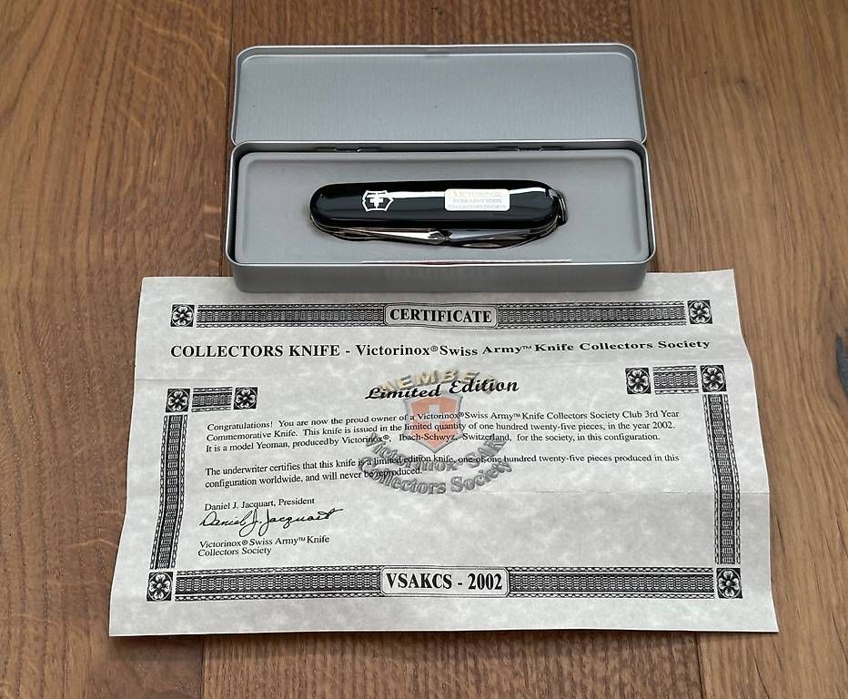 Victorinox Coltelli tascabile: Victorinox VSAKCS 2002 – Nuovo (secondo la descrizione) da Näfels venduto da Samsom 1
