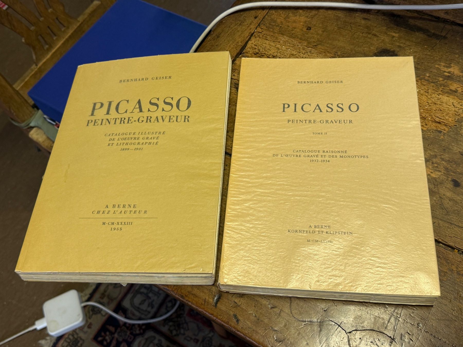 Livres: 2 Bücher Pablo Picasso – D'occasion à Bern par Jwpm66