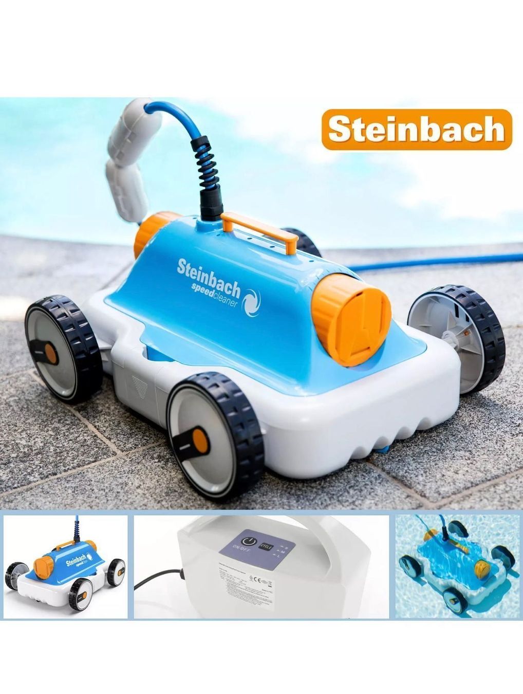 Accessori per Piscine: +Pool Poolroboter Poolrunner Bodensauger – Nuovo e nell'imballaggio originale da Amriswil venduto da JaJa-Express
