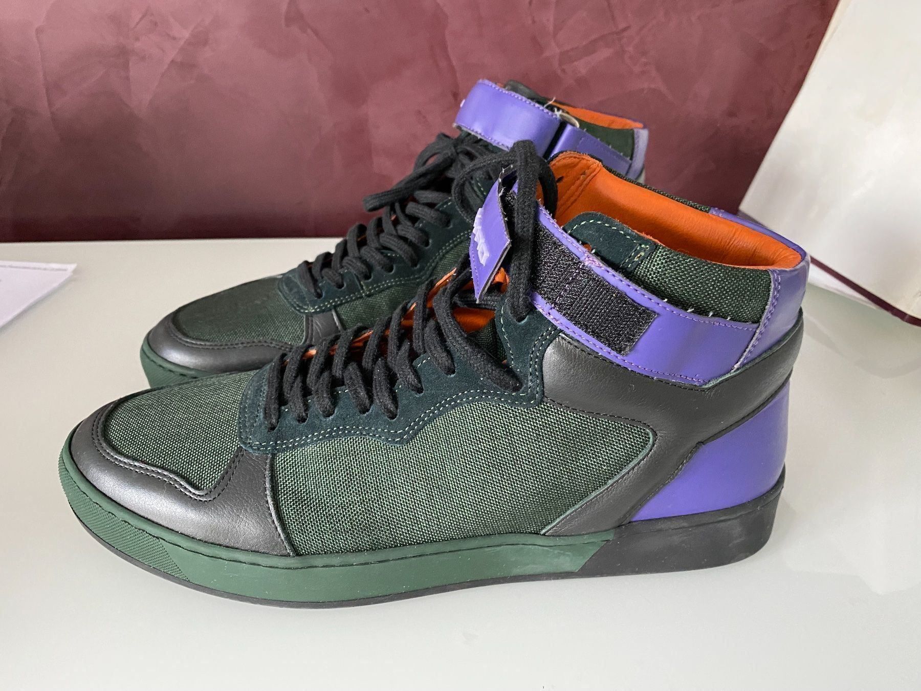 Etro Scarpe da uomo: ETRO  Stiefel mit Kontrastdetail Gr 43 – Nuovo (secondo la descrizione) da Volketswil venduto da praxis12 1