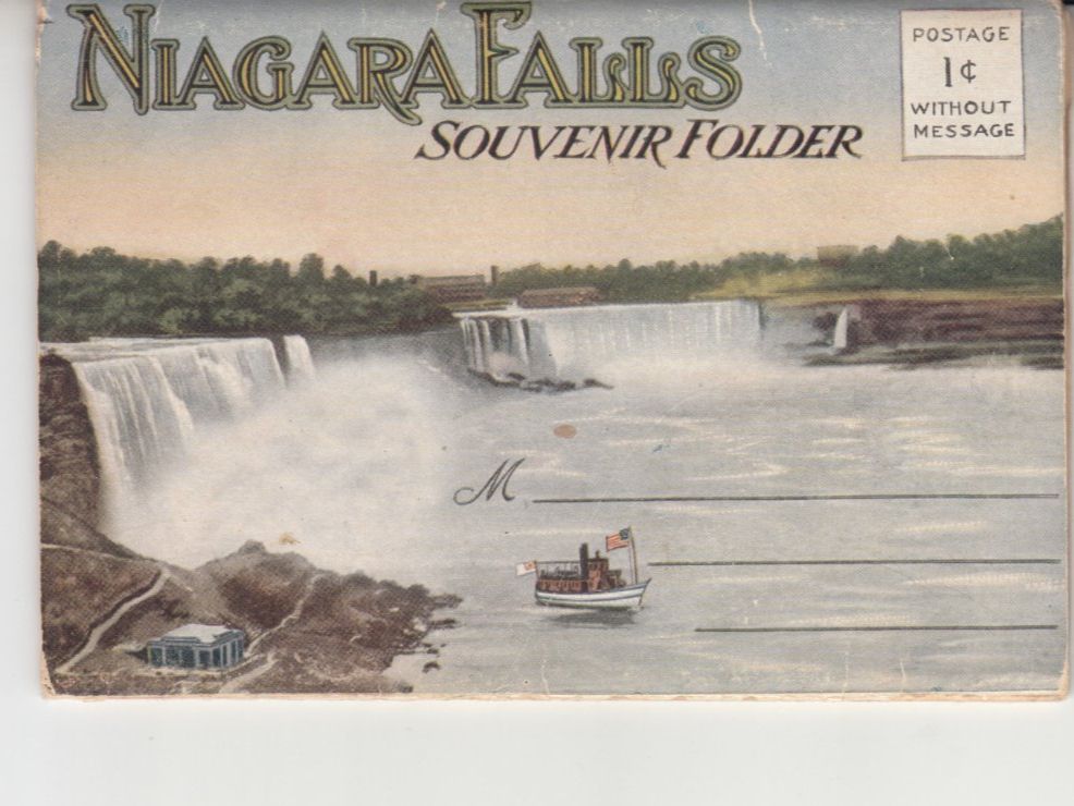 Cartoline postali: Niagara Falls Leperello ca. 1970 – Usato da Bürglen TG venduto da StampGraf