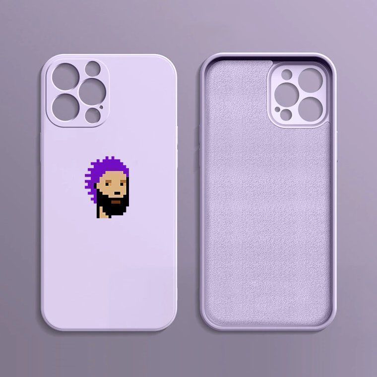Cover & Protezioni schermo: Cryptopunk Cover - lavendel- iPhone X XS – Nuovo e nell'imballaggio originale da Zürich venduto da martin1009